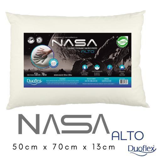 Travesseiro Duoflex Nasa-x Alto, Extremo Conforto, 050 x 070 x 013 cm Menor preço em Travesseiro Duoflex Nasa-x Alto, Extremo Conforto, 050 x 070 x 013 cm