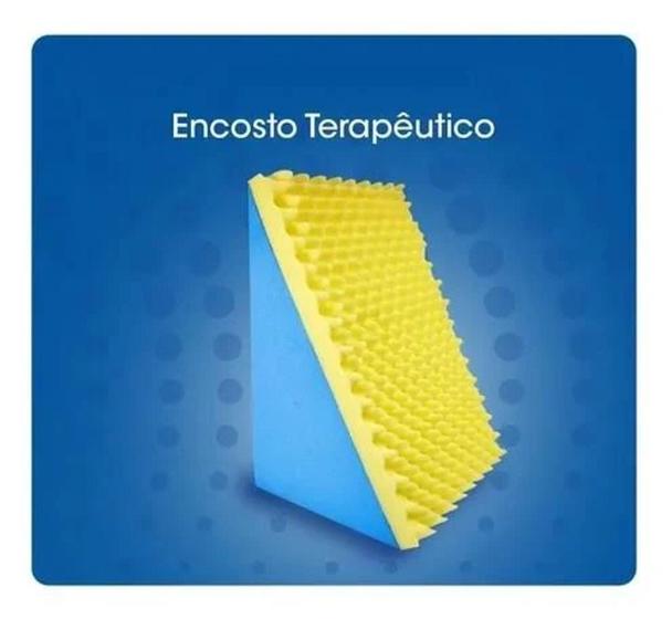 Imagem de Travesseiro Encosto Confort Triangular Anatômico (45X65X30) - Luckspuma