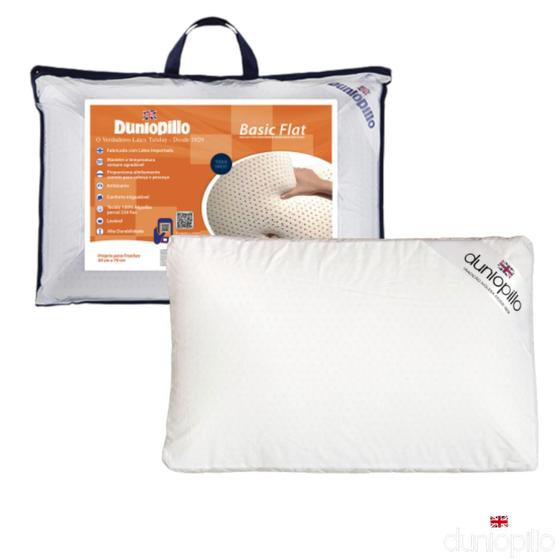 Imagem de Travesseiro Flat Basic - Conforto Inigualável
