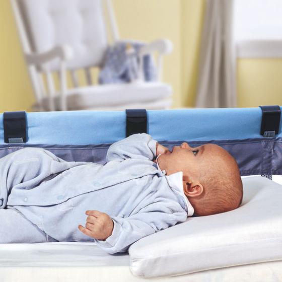 Imagem de Travesseiro Inclinado para Berços, Kiddo, Almofada Infantil, 59 x 36 cm, Capa em Algodão