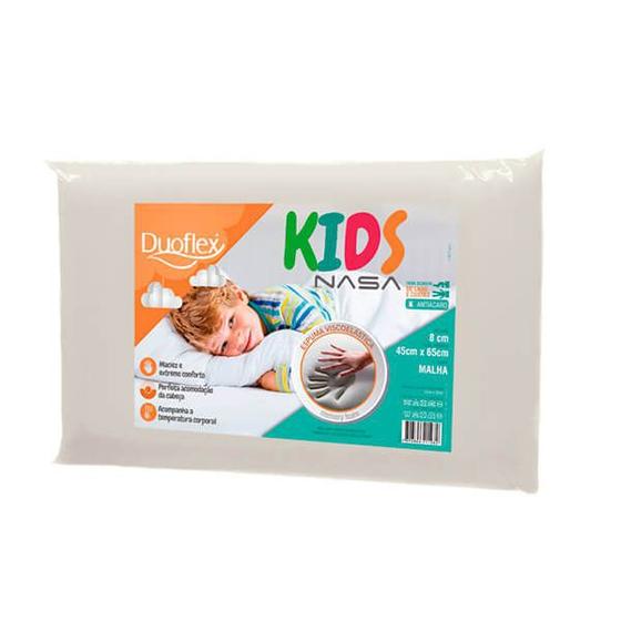 Travesseiro Infantil Viscoelástica Nasa 42cm x 62cm Duoflex Menor preço em Travesseiro Infantil Viscoelástica Nasa 42cm x 62cm Duoflex
