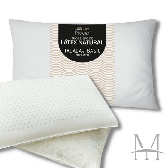 Travesseiro Látex Natural Talalay Basic Latexfoam Médio 15cm Menor preço em Travesseiro Látex Natural Talalay Basic Latexfoam Médio 15cm