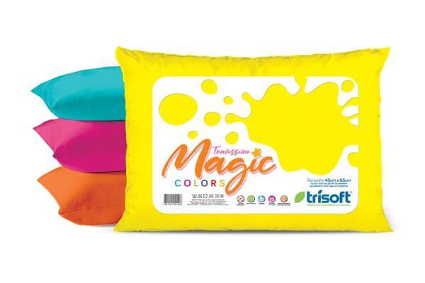 Imagem de Travesseiro Magic Colors Trisoft Azul Marinho