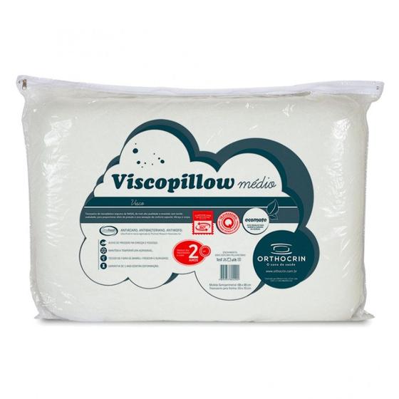 Imagem de Travesseiro Médio Orthocrin Viscopillow Viscoelástico