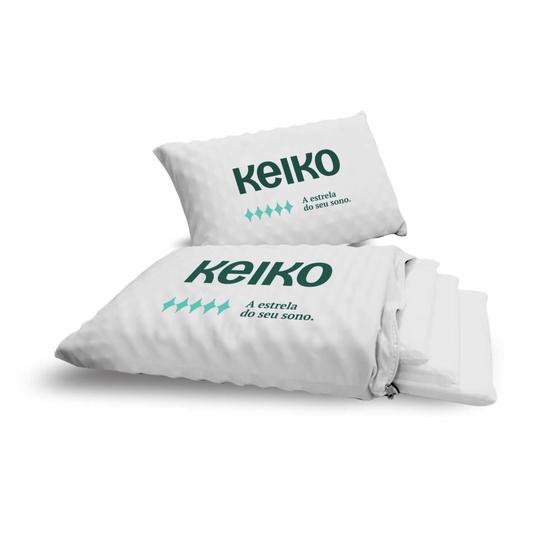 Travesseiro Multicamadas Ajustável Tecido Inteligente Keiko
