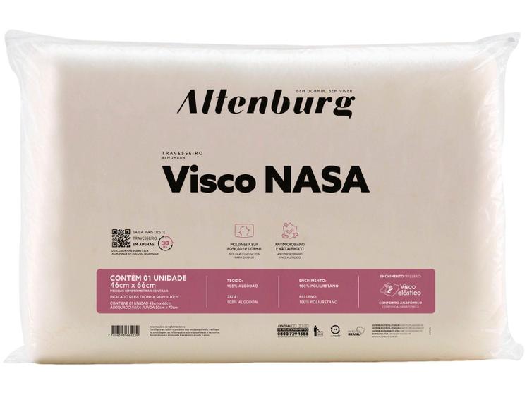Travesseiro Nasa Altenburg Visco Elástico Imagem de Travesseiro Nasa Altenburg Visco Elástico