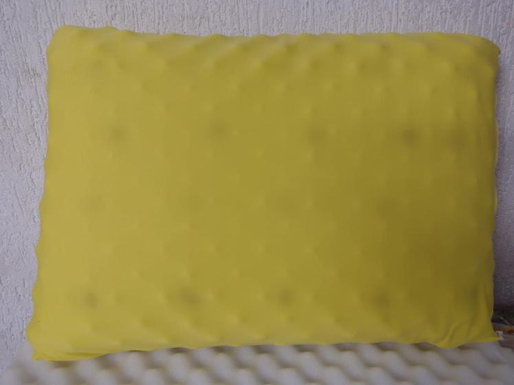 Imagem de Travesseiro ouro infravemelho terapeutico alivia enxaqueca  stress sono reparador