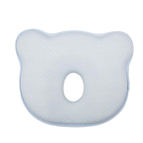 Imagem de Travesseiro Para Bebê Anatômico Urso Azul 16151 Buba