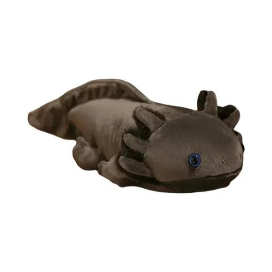 Imagem de Travesseiro Pelúcia Axolotl Kawaii 45cm - Brinquedo de Pelúcia Colorido