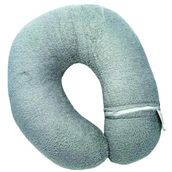 Travesseiro Pescoço Almofada Viagem Avião Carro Cinza Relax Apoio Para Pescoço Ideal Para Viagens Passeios Menor preço em Travesseiro Pescoço Almofada Viagem Avião Carro Cinza Relax Apoio Para Pescoço Ideal Para Viagens Passeios