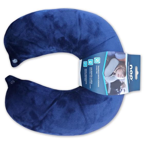 Imagem de Travesseiro Pescoço Almofada Viagem Travel Pillow Plush Nap