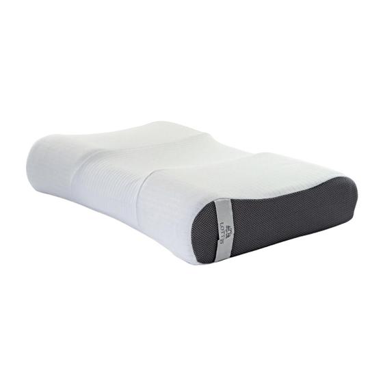 Travesseiro Quantum Pillow Memory Foam Ergonômico Híbrido 40x60cm