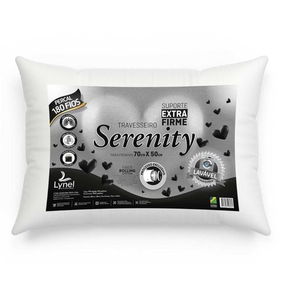 Imagem de Travesseiro Serenity Suporte Extra Firme Lynel