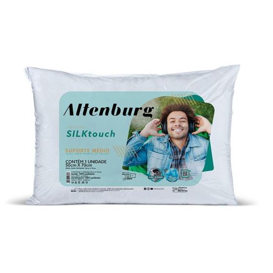Imagem de Travesseiro Silk Touch Branco 50x70cm Altenburg