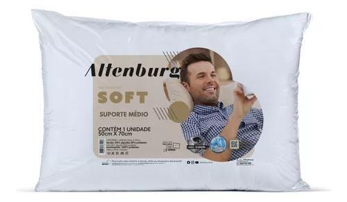 Imagem de Travesseiro Soft Suporte Médio 50cmx70cm - Altenburg