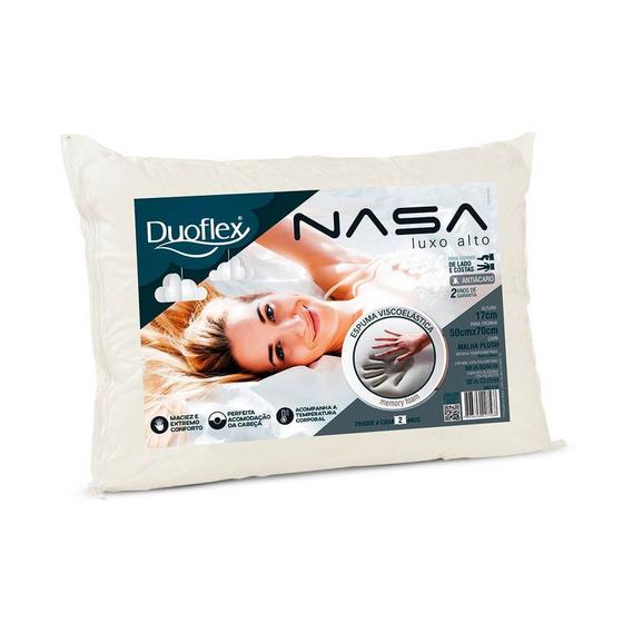 Imagem de Travesseiro Viscoelástico NASA Alto Luxo - Duoflex