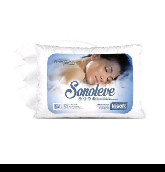 Imagem de Travesseiros Sonoleve Trisoft Extra Suave