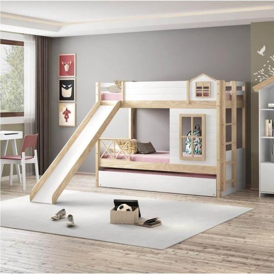 Imagem de Treliche Infantil Garden Janela e Escorrega Casatema