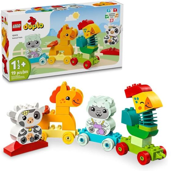 Imagem de Trem De Animais Lego Duplo