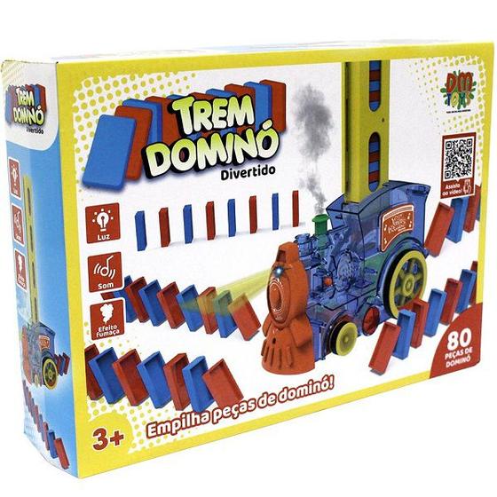 Imagem de Trem Domino Divertido DM TOYS DMT6148