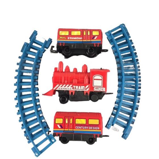 Imagem de Trem Monta Desmonta Trilho brinquedo criativo divertido