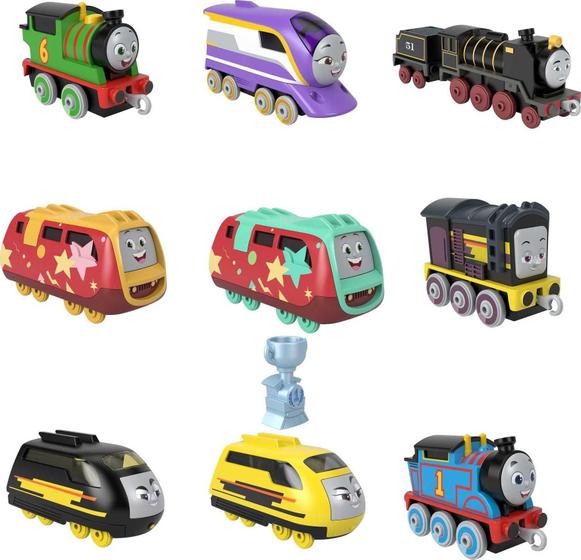 Imagem de Trem Thomas & Friends - Conjunto com 9 Carrinhos de Corrida Sodor