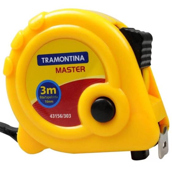 Imagem de Trena 3 Metros Freio Duplo TRAMONTINA