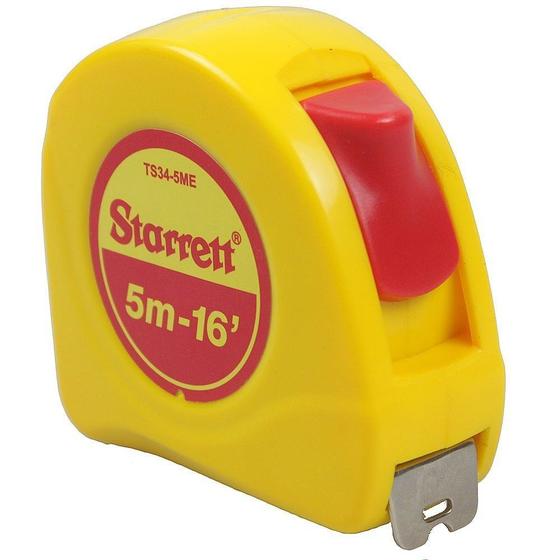 Imagem de Trena 5 Metros Fita de Aço Com Trava TS34-5ME - Starrett
