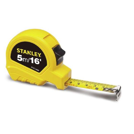 Imagem de Trena 5m Profissional de Bolso Stanley Resistente com Trava