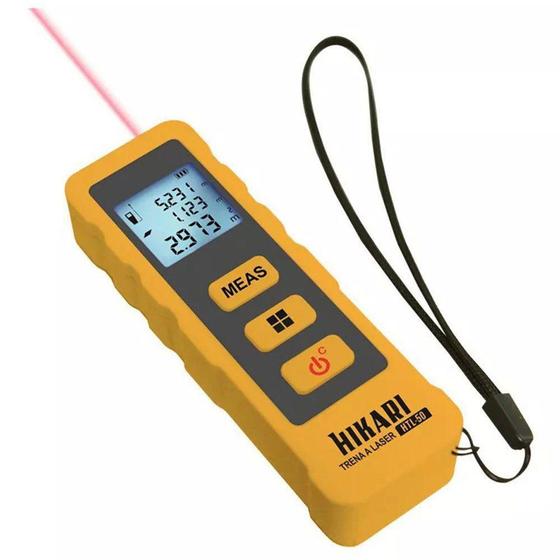 Imagem de Trena a Laser Digital HTL-50 Hikari Área e Volume 50m