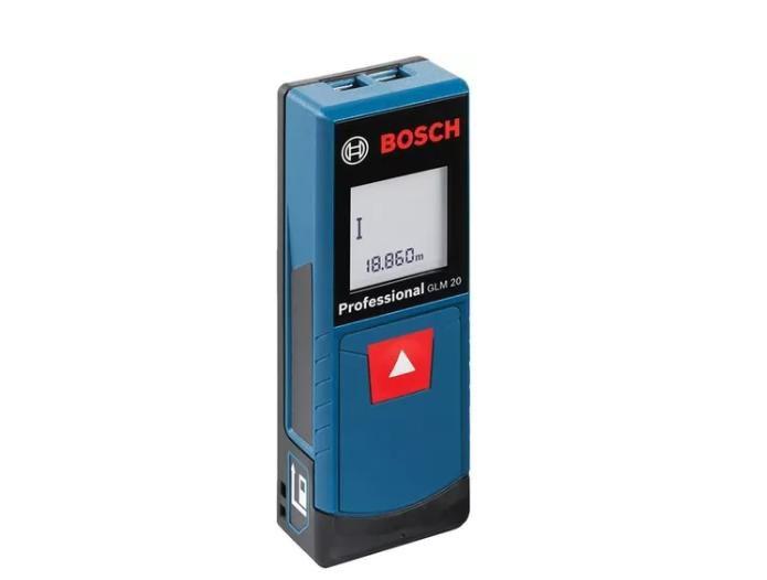 Imagem de Trena À Laser Glm 20 Alcance 20 Metros Profissional Bosch