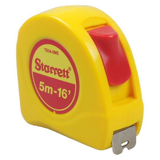 Imagem de Trena Amarela De 5 Metros - Starret Ts34-5Me