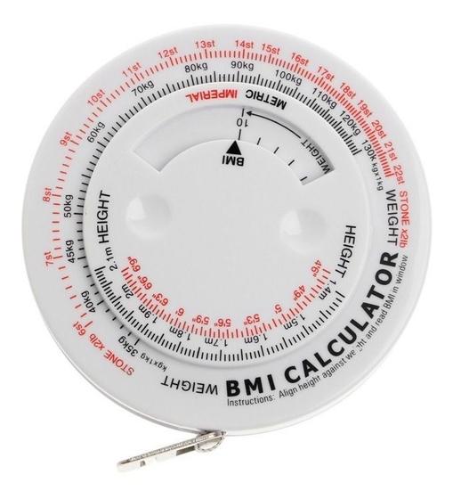 Imagem de Trena Antropométrica Fita Métrica Corporal Com Calculo IMC