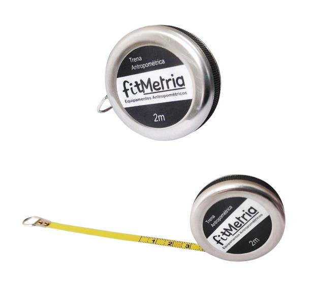 Trena Antropométrica Fita Métrica corporal em aço de 2 metros para avaliação física FITMETRIA Menor preço em Trena Antropométrica Fita Métrica corporal em aço de 2 metros para avaliação física FITMETRIA