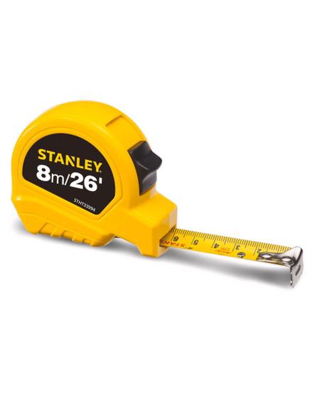 Imagem de Trena Básica Stanley com Freio Manual 8 Metros