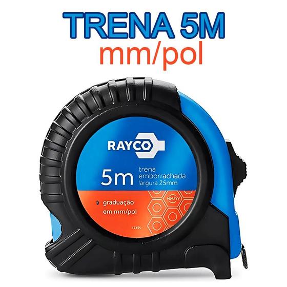 Imagem de Trena de Alta Qualidade 5 Metros com Mecanismo de Parada Automática