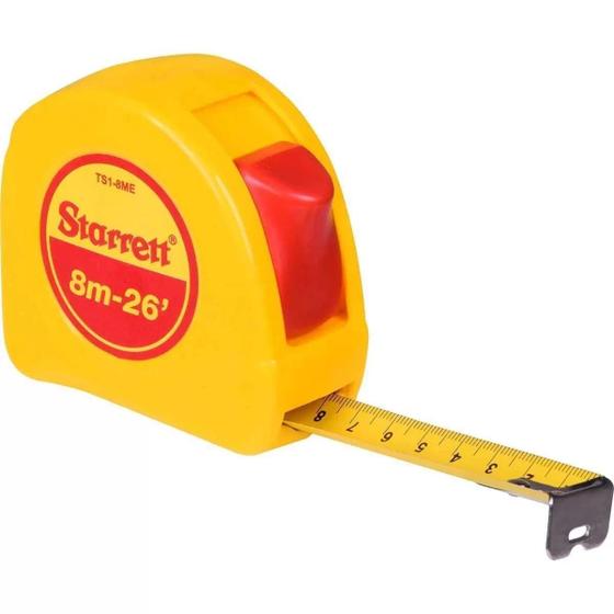 Imagem de Trena De Bolso 8 Metros - 26'' Com Trava Starrett