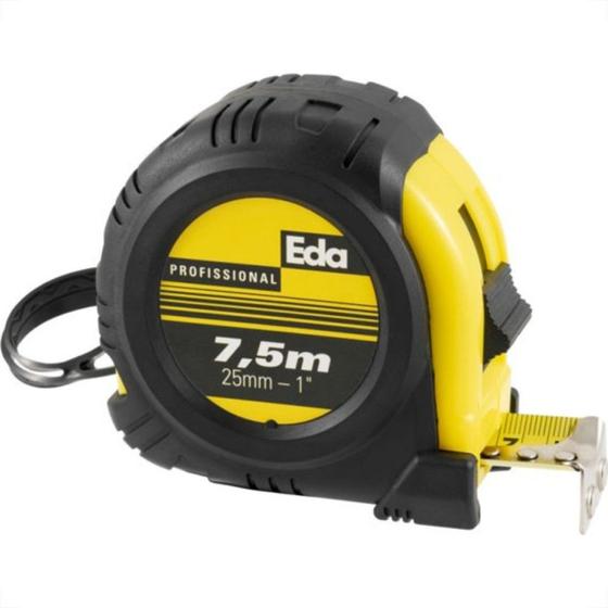 Imagem de Trena Eda Emborrachada 7,5M/25Mm Com Trava +Ima 8Lx