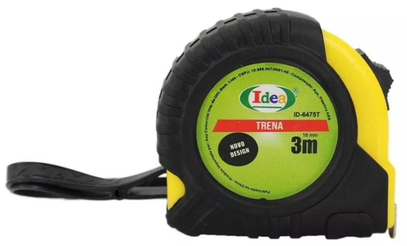 Imagem de Trena Fita Métrica Com Trava - Ideia