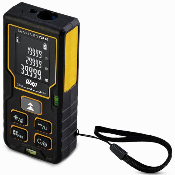 Trena Laser Digital De Alta Precisão Profissional Wap Tlp 40 Menor preço em Trena Laser Digital De Alta Precisão Profissional Wap Tlp 40