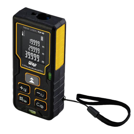 Trena Laser Digital Eletrônica 40 metros Alta Precisão Profissional Com ...