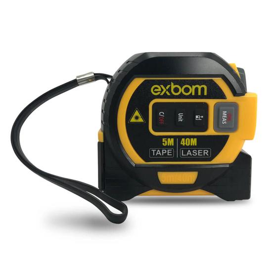 Imagem de Trena Laser Digital Lcd Multifuncional 3 Em 1