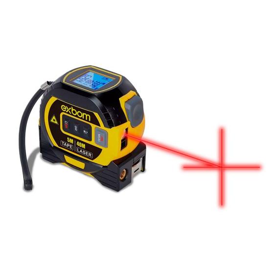 Imagem de Trena Laser Digital Multifuncional - Exbom