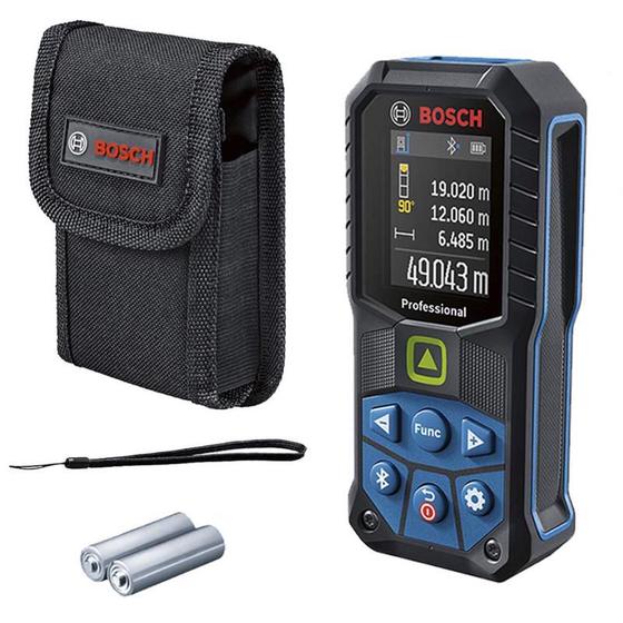 Imagem de Trena laser verde glm 50-27 cg com bluetooth - bosch