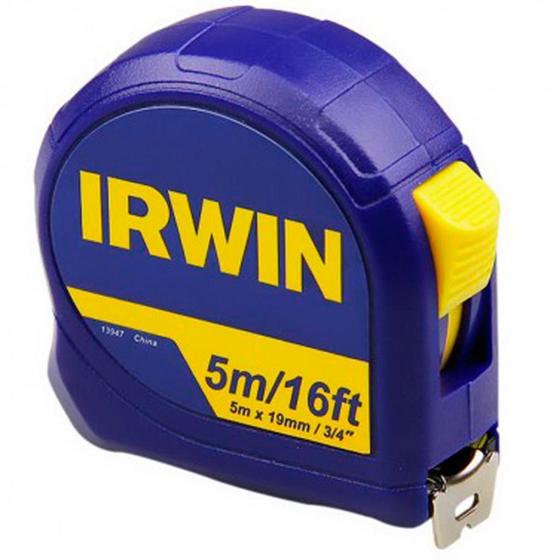 Imagem de Trena Manual Com Trava 5Mtx19Mm Standard Iw13947 Irwin