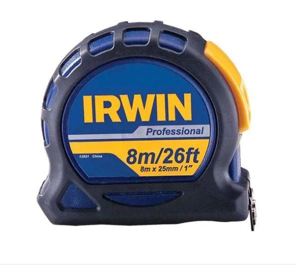 Imagem de Trena Profe IRWIN 8m/26f Tx1" Iw13951