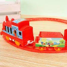 Imagem de Trenzinho Elétrico Com Trilhos Trem Kids Infantil envio aleatório