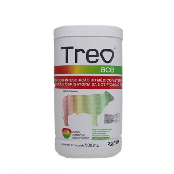 Imagem de Treo Ace - Endectocida Doramectina 3,5% - Zoetis Injetável - 500 mL