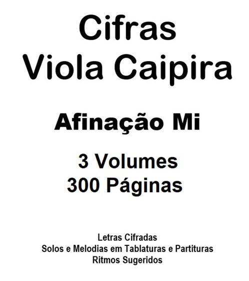 Imagem de Três cadernos Cifras de Sertanejo Raiz Totalizando 141 Músicas