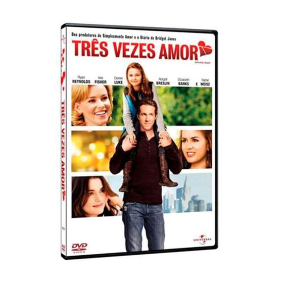 Imagem de Três Vezes Amor - DVD - Definitely, Maybe 2008